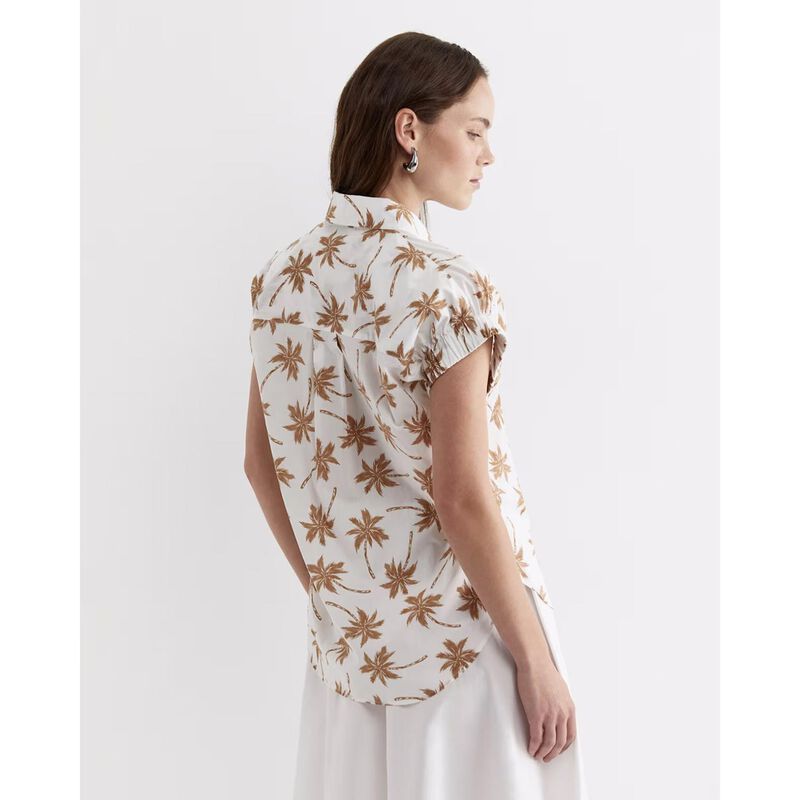 Sportscraft Palm SS Lily Voile Shirt image number 1